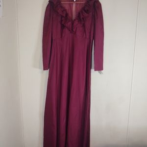 Vintage bridesmaid dress.